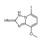 8-甲氧基-5-碘-[1,2,4]噻唑并[1,5-a]吡啶-2-胺结构式