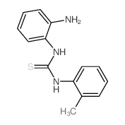 Thiourea,N-(2-aminophenyl)-N'-(2-methylphenyl)- Structure