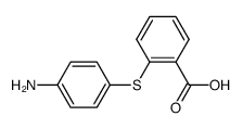 2-(4-amino-phenylsulfanyl)-benzoic acid结构式