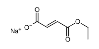 sodium,(Z)-4-ethoxy-4-oxobut-2-enoate结构式