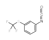 异氰酸3-(三氟甲硫基)苯酯结构式