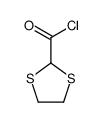 1,3-Dithiolane-2-carbonyl chloride (9CI)结构式