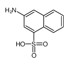 3-aminonaphthalene-1-sulfonic acid Structure