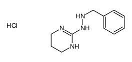 1-benzyl-2-(1,4,5,6-tetrahydropyrimidin-2-yl)hydrazine,hydrochloride结构式