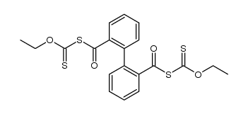 Di-O-aethyl-S,S-diphenoyldixanthat结构式