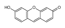 6-hydroxy-3-xanthen-3-one结构式