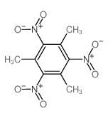1,3,5-Trimethyl-2,4,6-trinitrobenzene Structure
