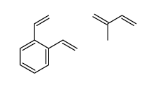 1,2-bis(ethenyl)benzene,2-methylbuta-1,3-diene结构式