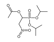 [1-di(propan-2-yloxy)phosphoryl-2-nitroethyl] acetate结构式