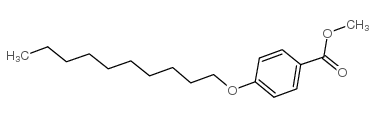 METHYL 4-N-DECYLOXYBENZOATE Structure