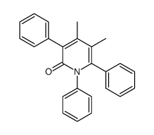 4,5-dimethyl-1,3,6-triphenylpyridin-2-one结构式