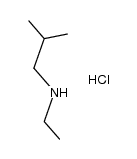 (2-甲基丙基)胺盐酸乙酯结构式