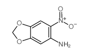 6-Nitro-1,3-benzodioxol-5-amine Structure