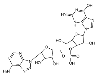 adenylyl-(5'→3')-guanosine结构式