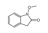 1,3-dihydro-1-Methoxy-2H-Indol-2-one Structure