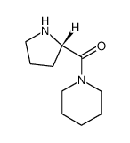 Piperidine, 1-[(2S)-2-pyrrolidinylcarbonyl]- (9CI)结构式