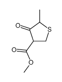 methyl 5-methyl-4-oxothiolane-3-carboxylate结构式