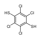 2,3,5,6-tetrachlorobenzene-1,4-dithiol Structure