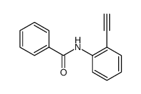 N-(2-ethynylphenyl)benzamide结构式