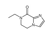 Imidazo[1,2-a]pyrazin-8(5H)-one, 7-ethyl-6,7-dihydro- (9CI) Structure