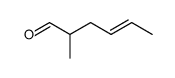 2-methyl-4-hexenal Structure