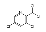3,5-dichloro-2-(dichloromethyl)pyridine结构式