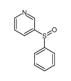 3-(phenylsulfinyl)pyridine结构式
