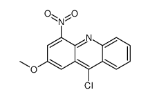 9-chloro-2-methoxy-4-nitroacridine Structure