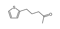 5-thiophen-2-ylpentan-2-one结构式