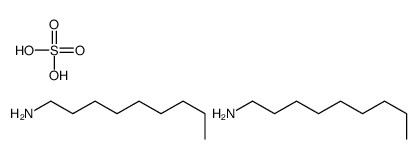 nonan-1-amine,sulfuric acid结构式