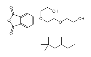 邻苯二甲酸酐与三甘醇异壬醇的聚合物结构式