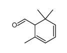 2,6,6-trimethyl-cyclohexa-2,4-dienecarbaldehyde Structure