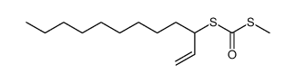 S-(dodec-1-en-3-yl)S-methyl carbonodithioate Structure