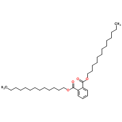 邻苯二甲酸十三烷基酯(支链异构体的混合物)结构式