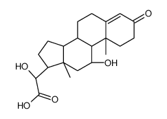 20-二氢皮质酮21-羧酸结构式