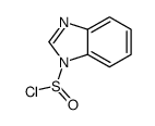 1H-Benzimidazole-1-sulfinylchloride(9CI)结构式