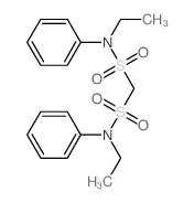 N,N-diethyl-N,N-diphenyl-methanedisulfonamide结构式
