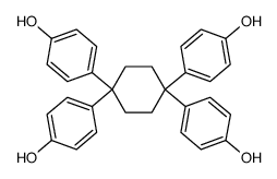 1,1,4,4-tetrakis(4-hydroxyphenyl)cyclohexane结构式