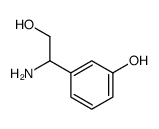 Benzeneethanol, beta-amino-3-hydroxy- (9CI)结构式