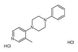1-(3-methylpyridin-4-yl)-4-phenylpiperazine,dihydrochloride Structure