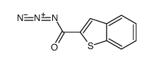 1-benzothiophene-2-carbonyl azide结构式