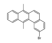 2-bromo-7,12-dimethylbenz(a)anthracene structure