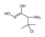(2R)-2-amino-3-chloro-N-hydroxy-3-methylbutanamide Structure