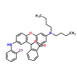 2'-(2-氯苯胺基)-6'-(二丁氨基)荧烷图片