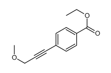 ethyl 4-(3-methoxyprop-1-ynyl)benzoate Structure