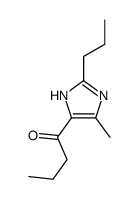 1-(5-methyl-2-propyl-1H-imidazol-4-yl)butan-1-one结构式