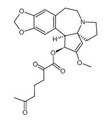 Cephalotaxyl 2,6-dioxoheptanoate结构式