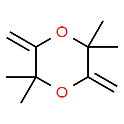 p-Dioxane,2,2,5,5-tetramethyl-3,6-dimethylene- (4CI) Structure