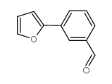 3-(2-呋喃)苯甲醛结构式