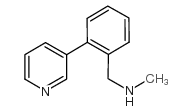 甲基-(2-吡啶-3-苄基)-胺结构式